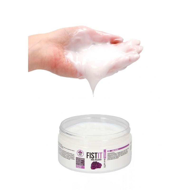 PHARMQUESTS Fist-It Anal Relaxer Water Based Relaxing Lubricant - 300 ml Tub
